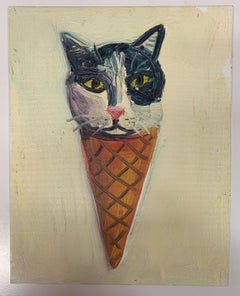 Ice Cream Cat Head