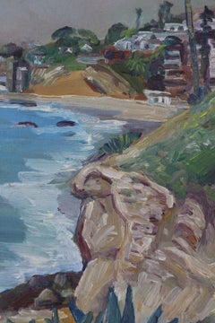 Laguna Beach View, Painting, Oil on Canvas
