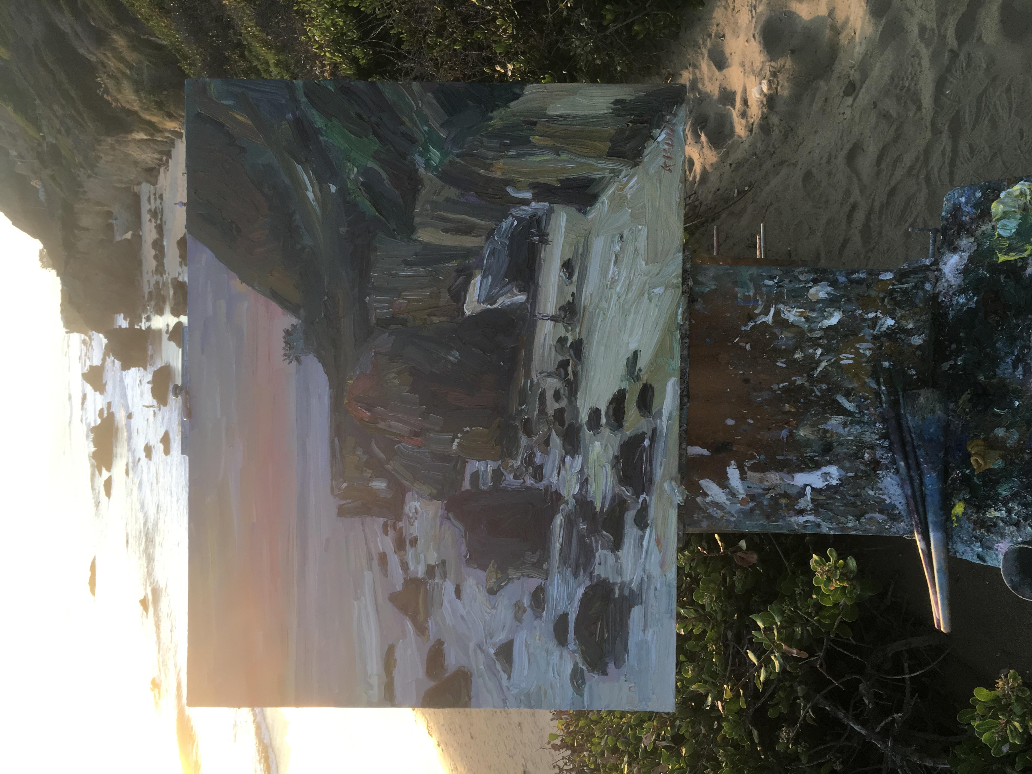 Matador Beach, Painting, Oil on Canvas 4