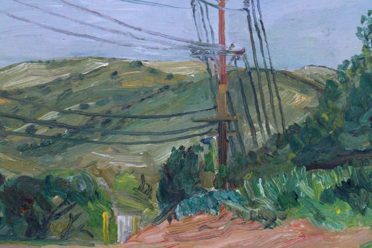 John Kilduff Mulholland Drive 2, Painting, Oil on Canvas For Sale at