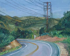 Mulholland Drive #2, Painting, Oil on Canvas