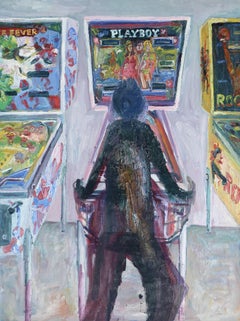 Pinball Wizard, Painting, Oil on Canvas