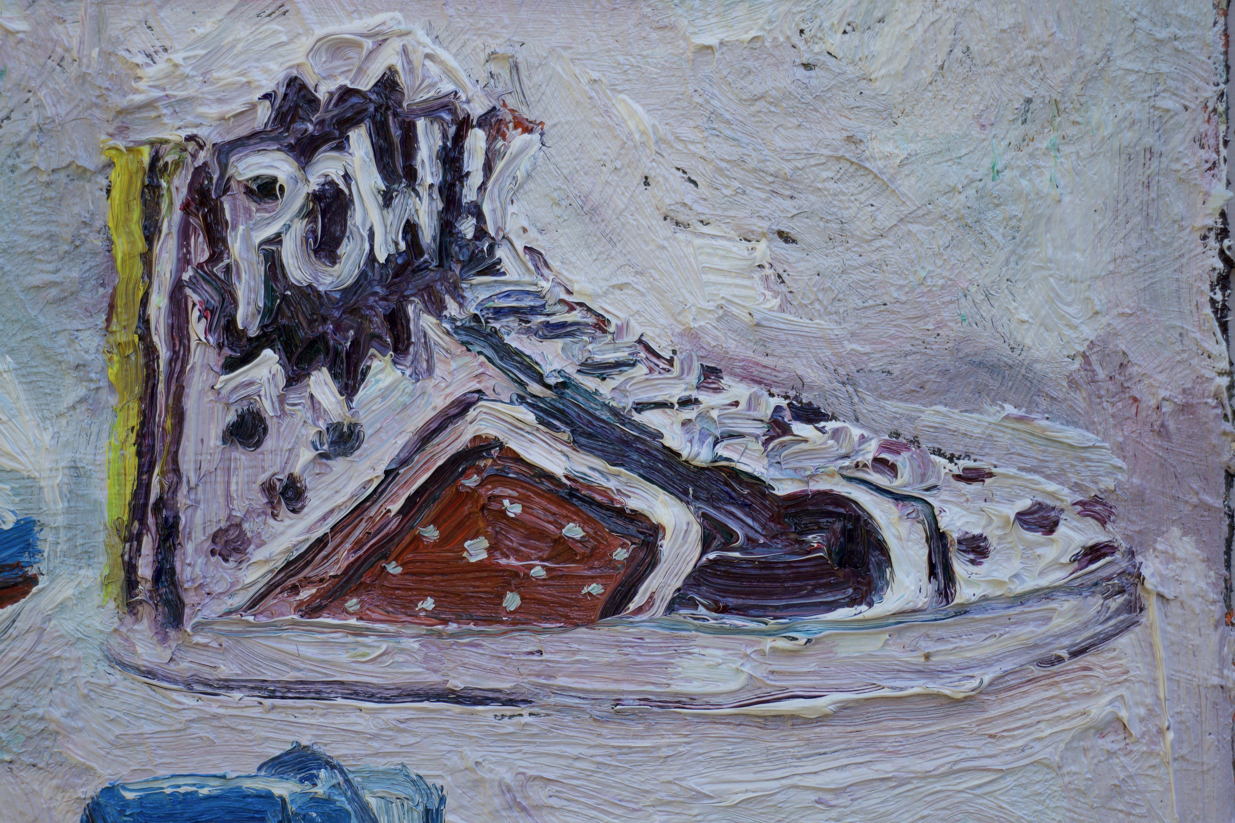 Collezione Sneaker, Pittura, Olio su tela 1