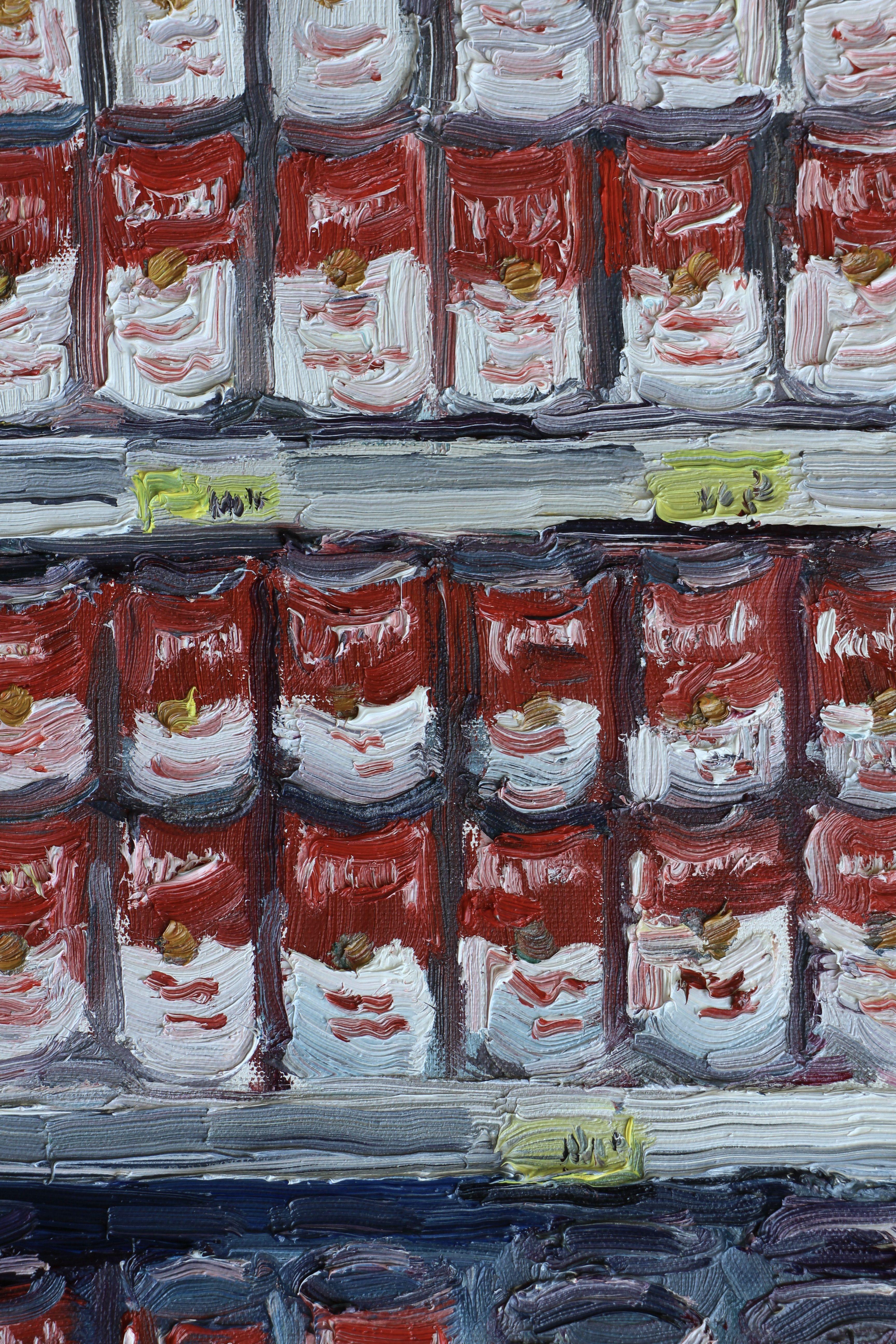 Soup Section, Painting, Oil on Canvas For Sale 2