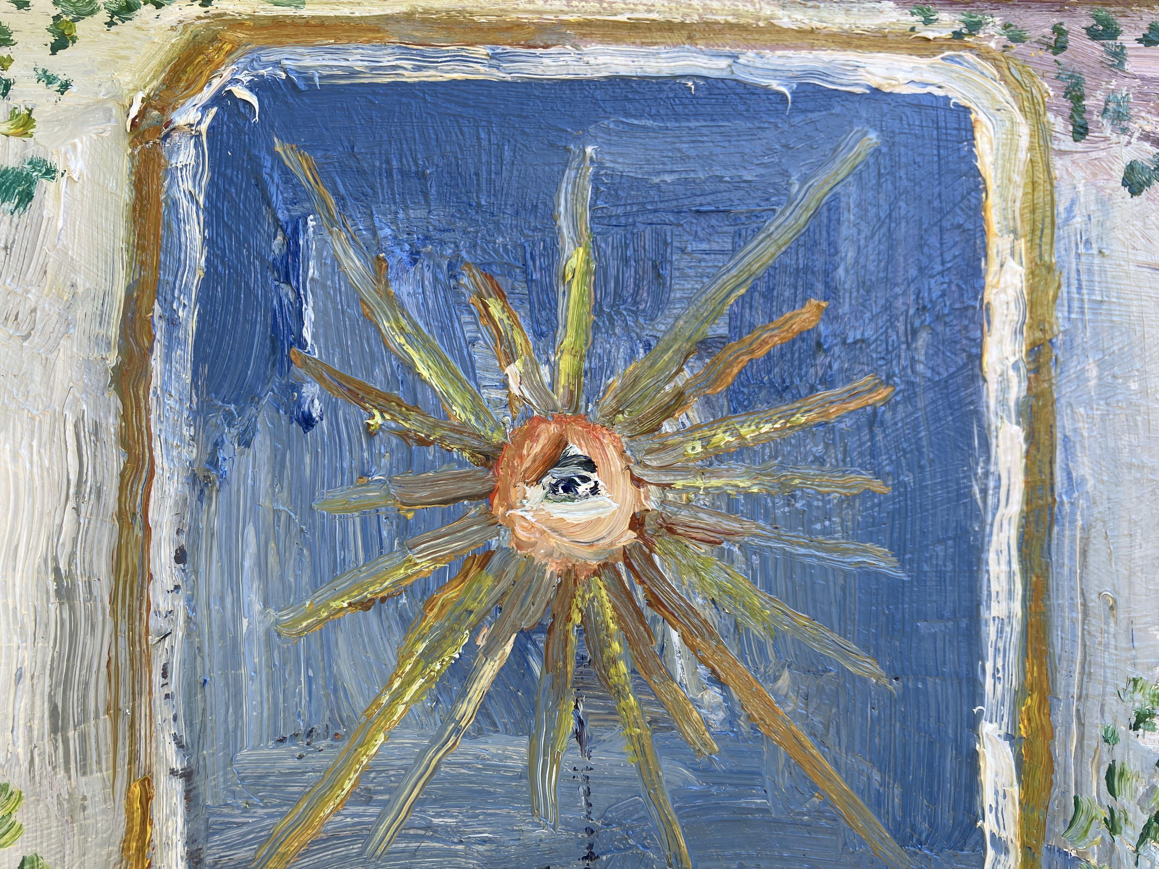 St John's Cathedral, Painting, Oil on Canvas For Sale 2