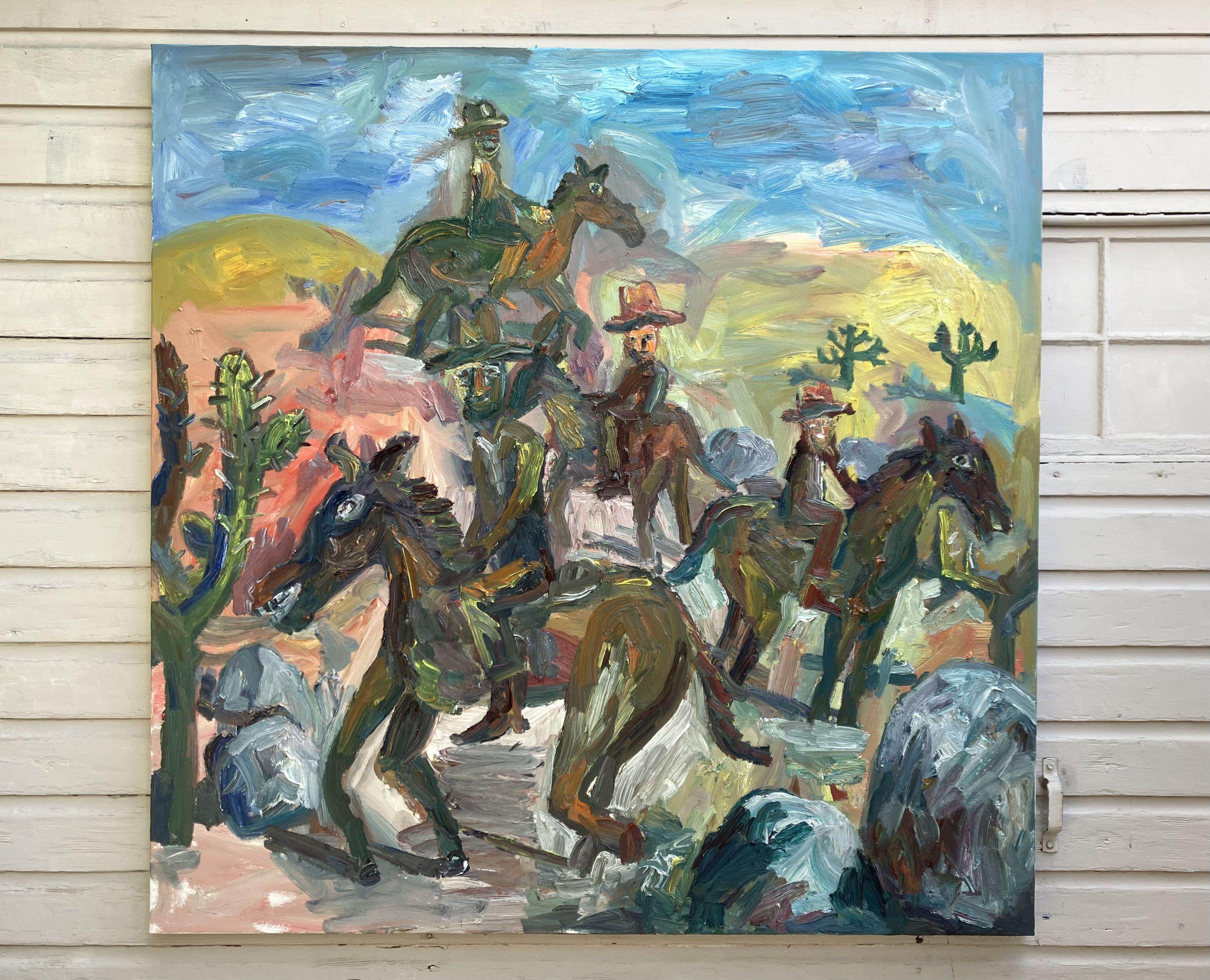 The big country, Painting, Oil on Canvas For Sale 1