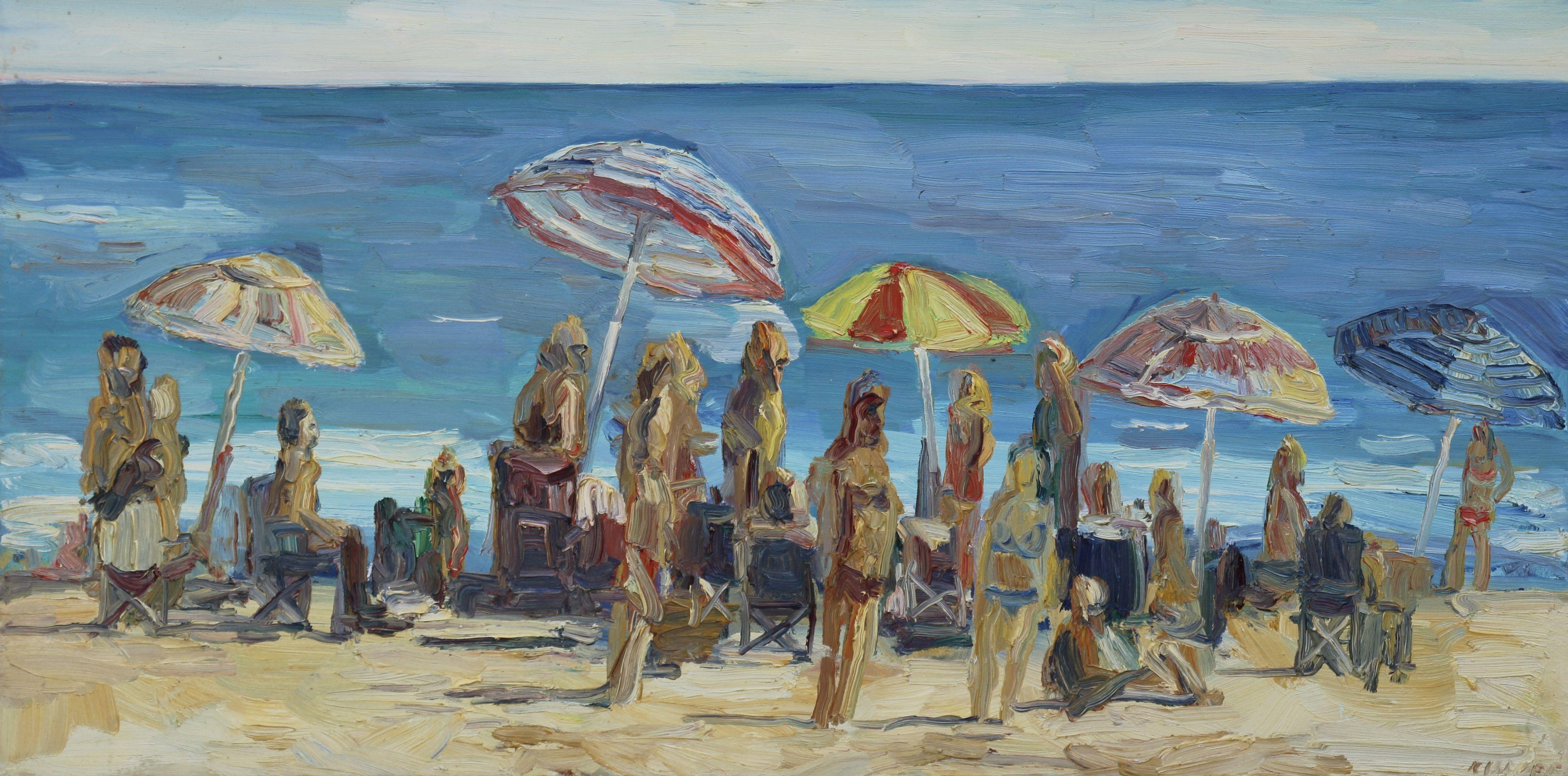 the sunbathers painting
