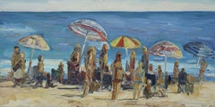 The Sunbathers, Painting, Oil on Canvas