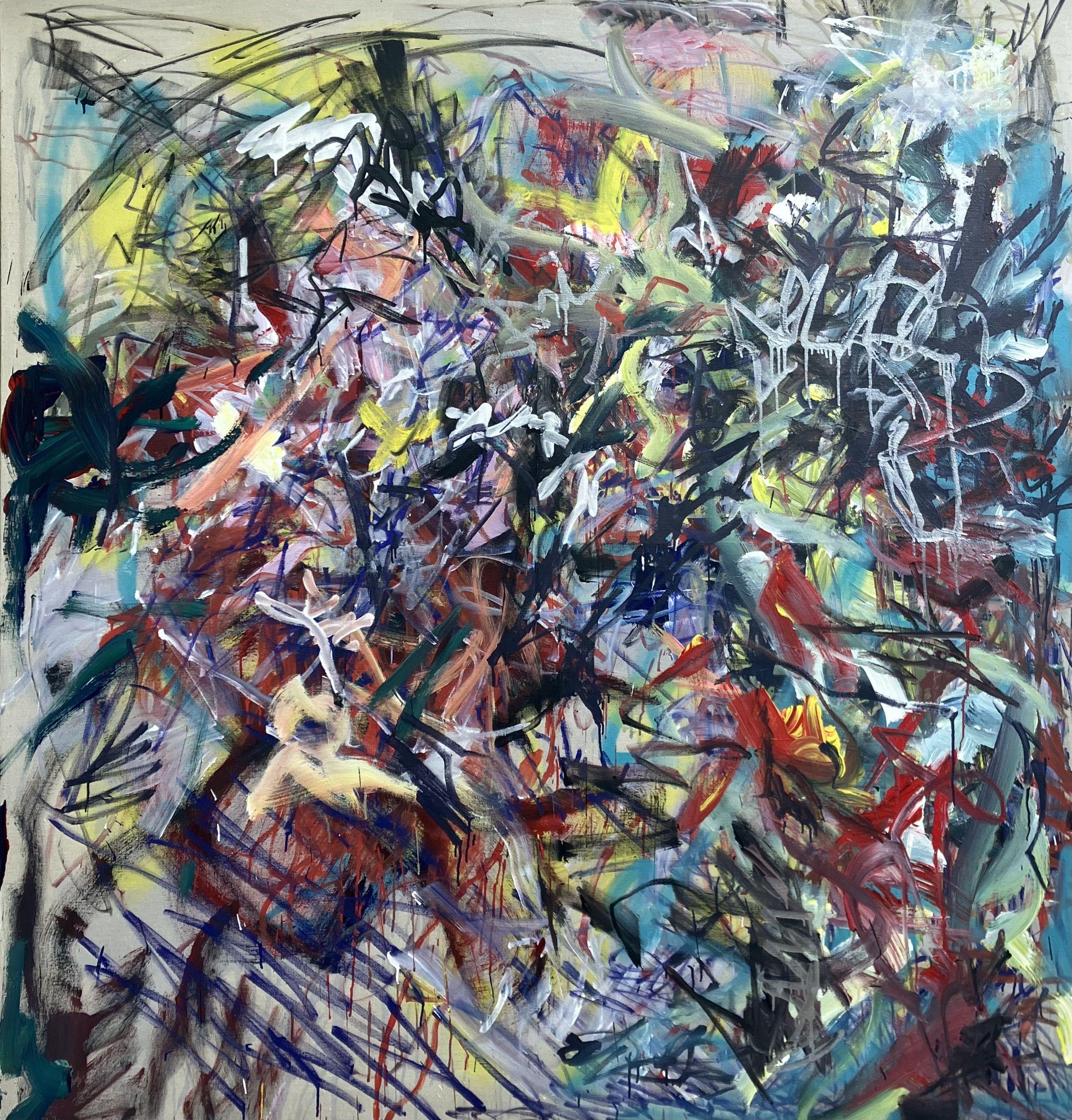 Sans titre #14, peinture, acrylique sur toile