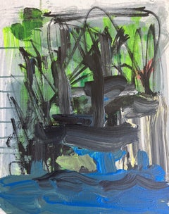 untitled abstract #1, Gemälde, Acryl auf Leinwand