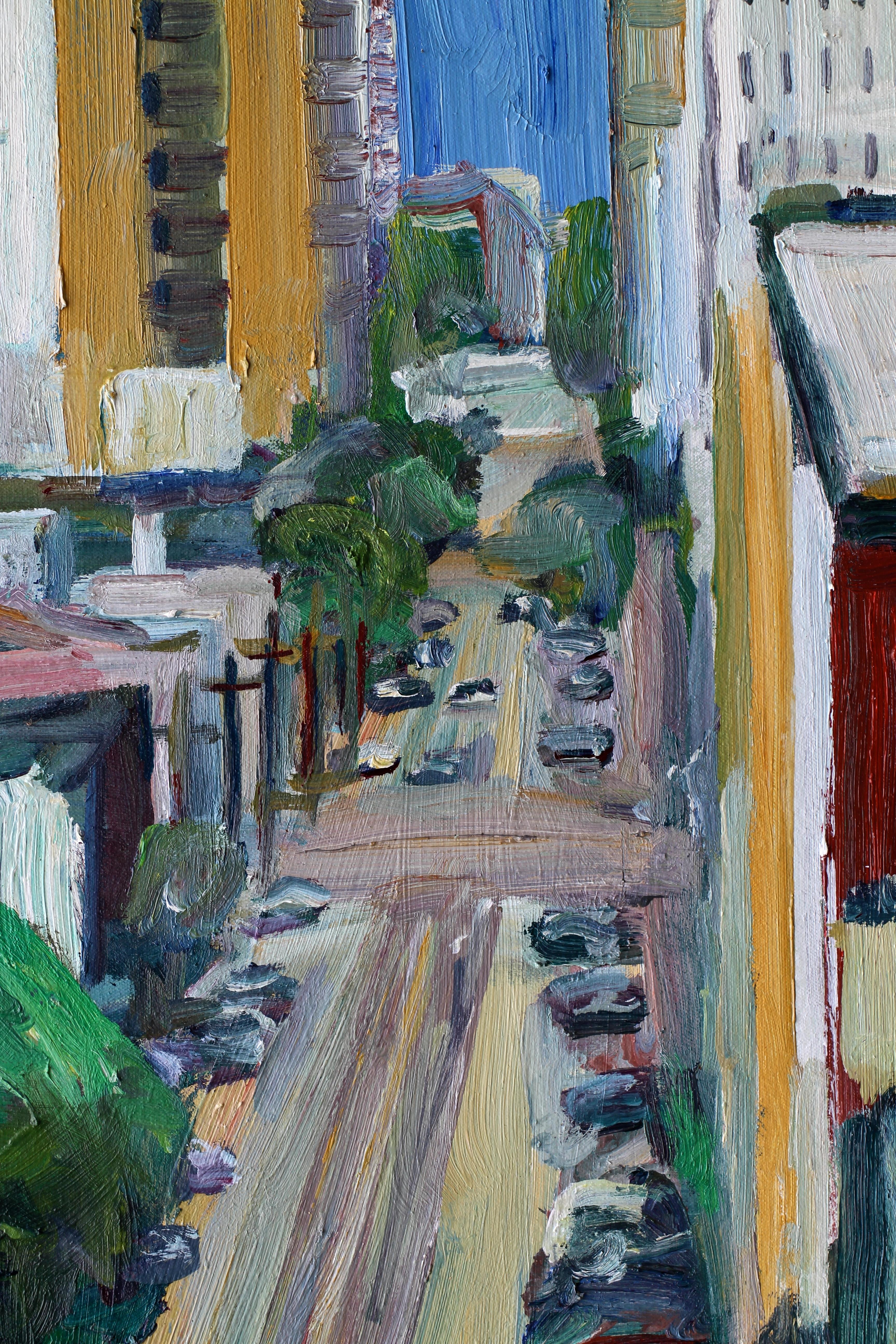 Washington Street San Fransisco, Pittura, Olio su tela 1
