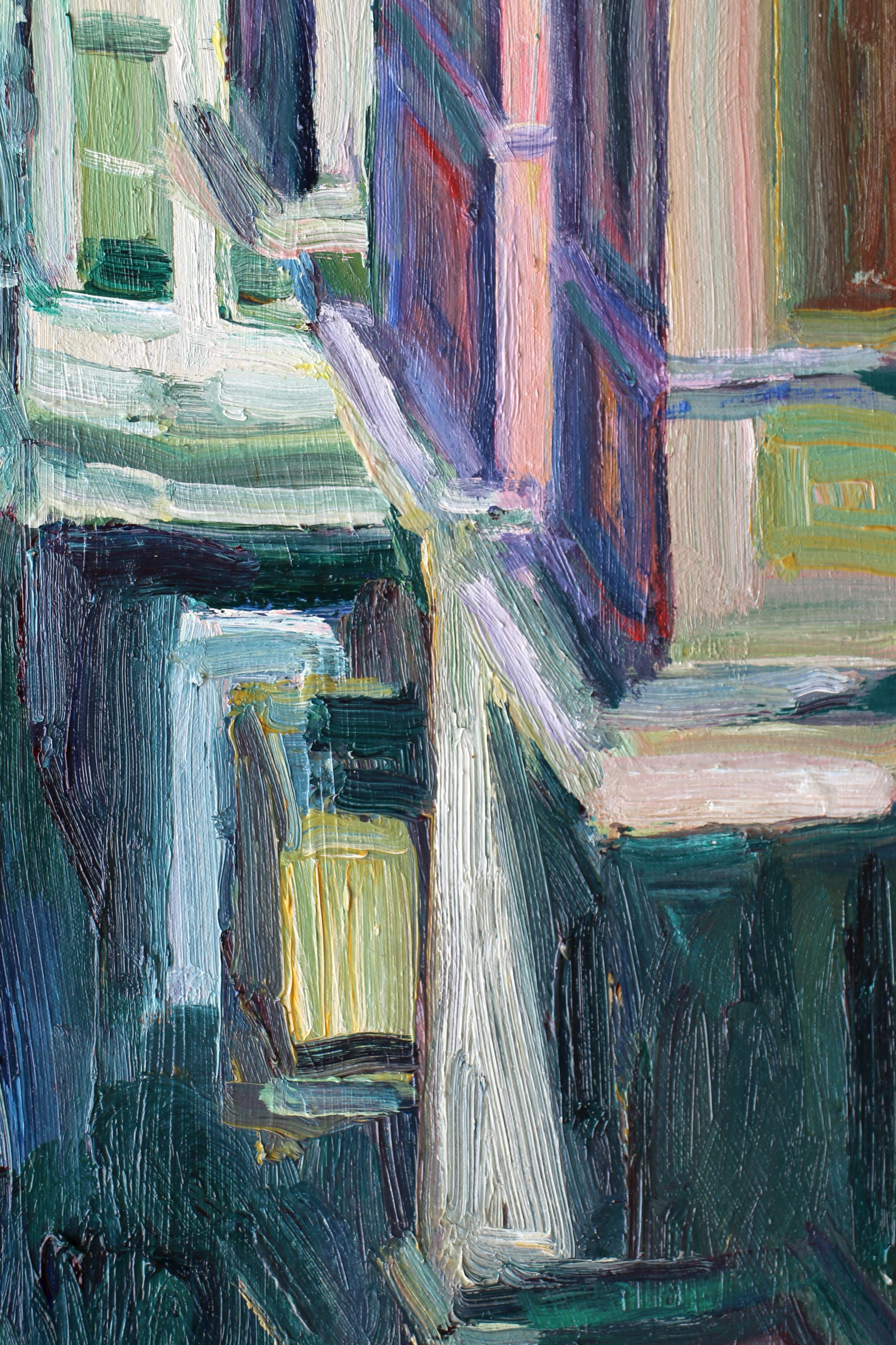 Washington Street San Fransisco, Pittura, Olio su tela 2