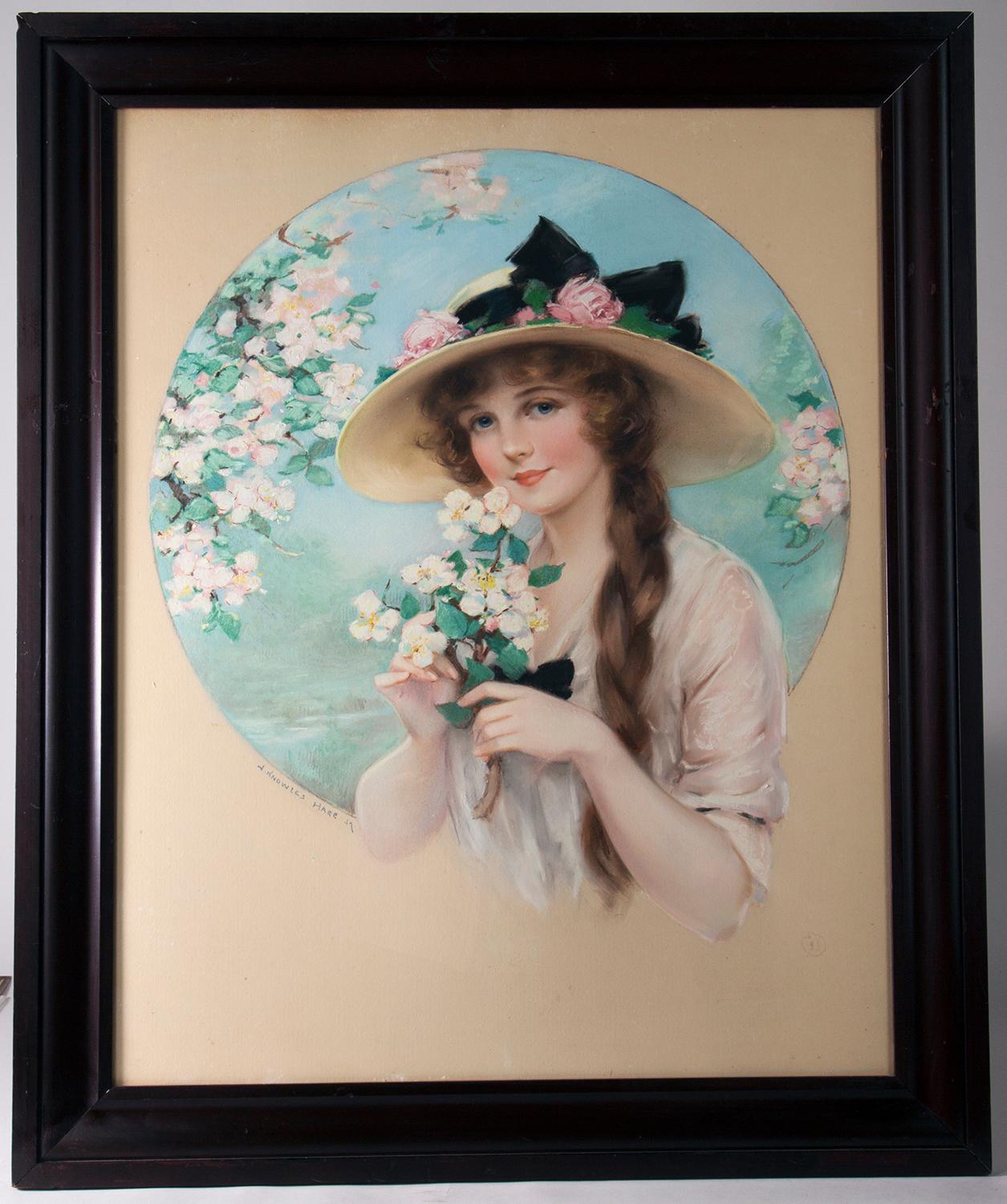 The Sunshine Girl - Spring - Painting by John Knowles Hare