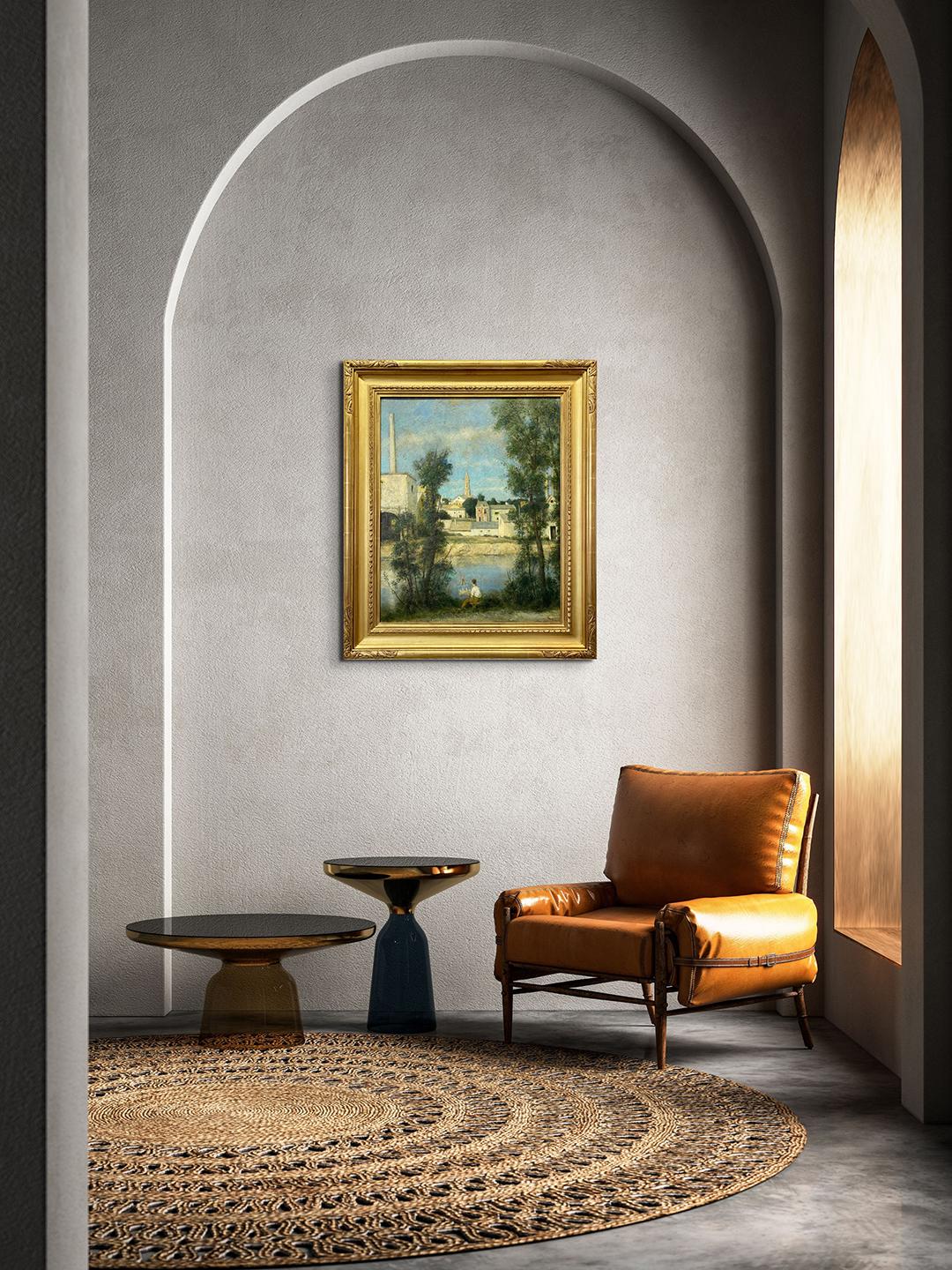 Pastorale américaine - Painting de John Koch