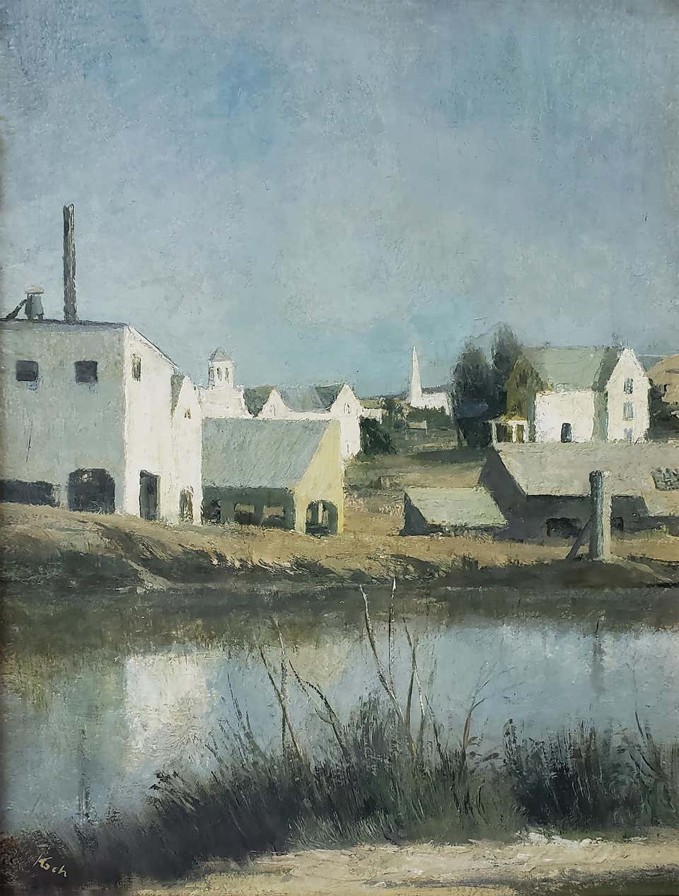 Vermont Barns - Neutral Monochromatic Study in Grays