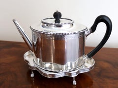John Langlands I & John Robertson I Newcastle Sterling Silver Teapot Stand