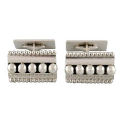 John Lauritzen, Copenhagen, a Pair of Art Deco Style Cufflinks