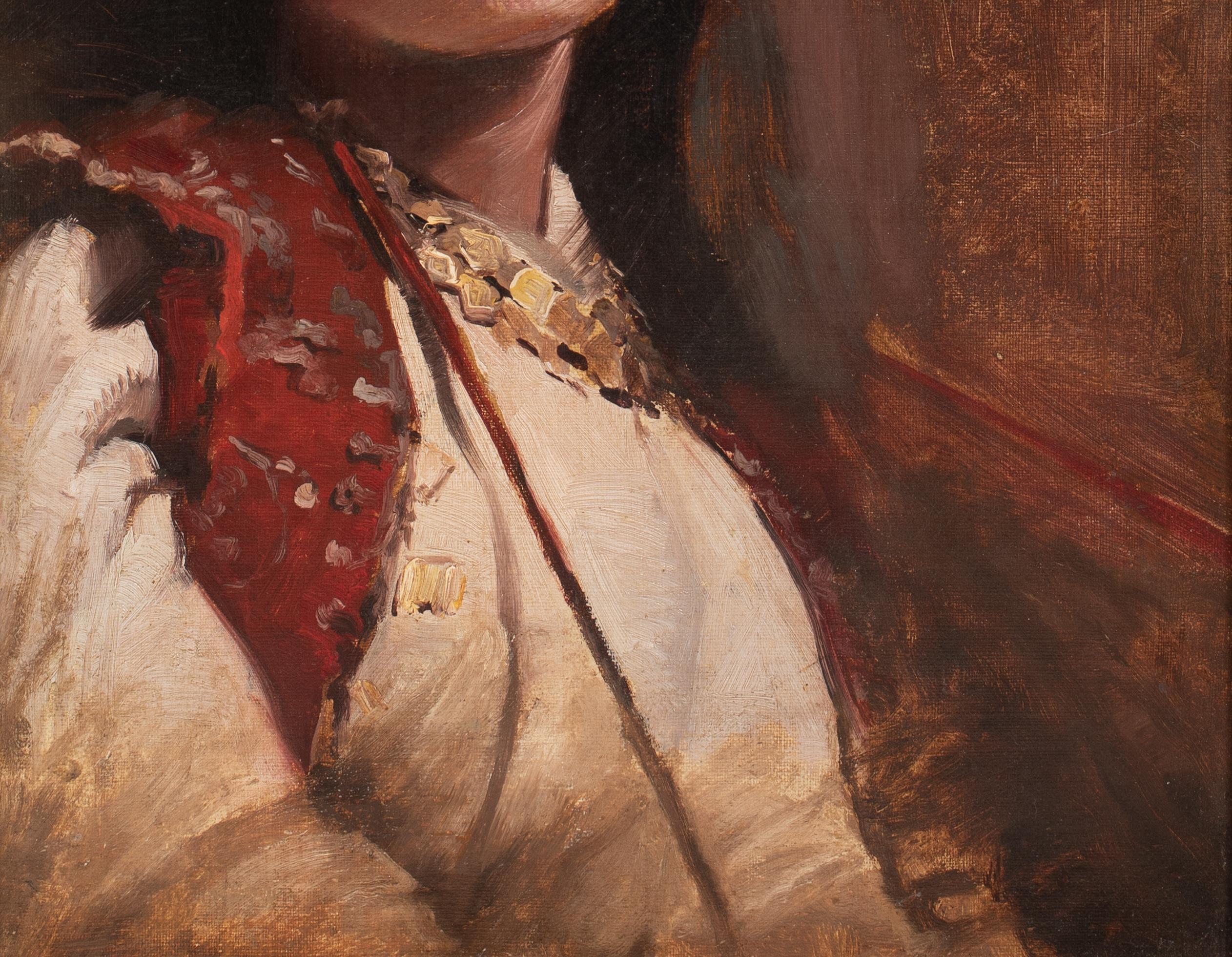 Ritratto di una ragazza spagnola, XIX secolo  Cerchio di Sir John LAVERY )1856-1941) 6