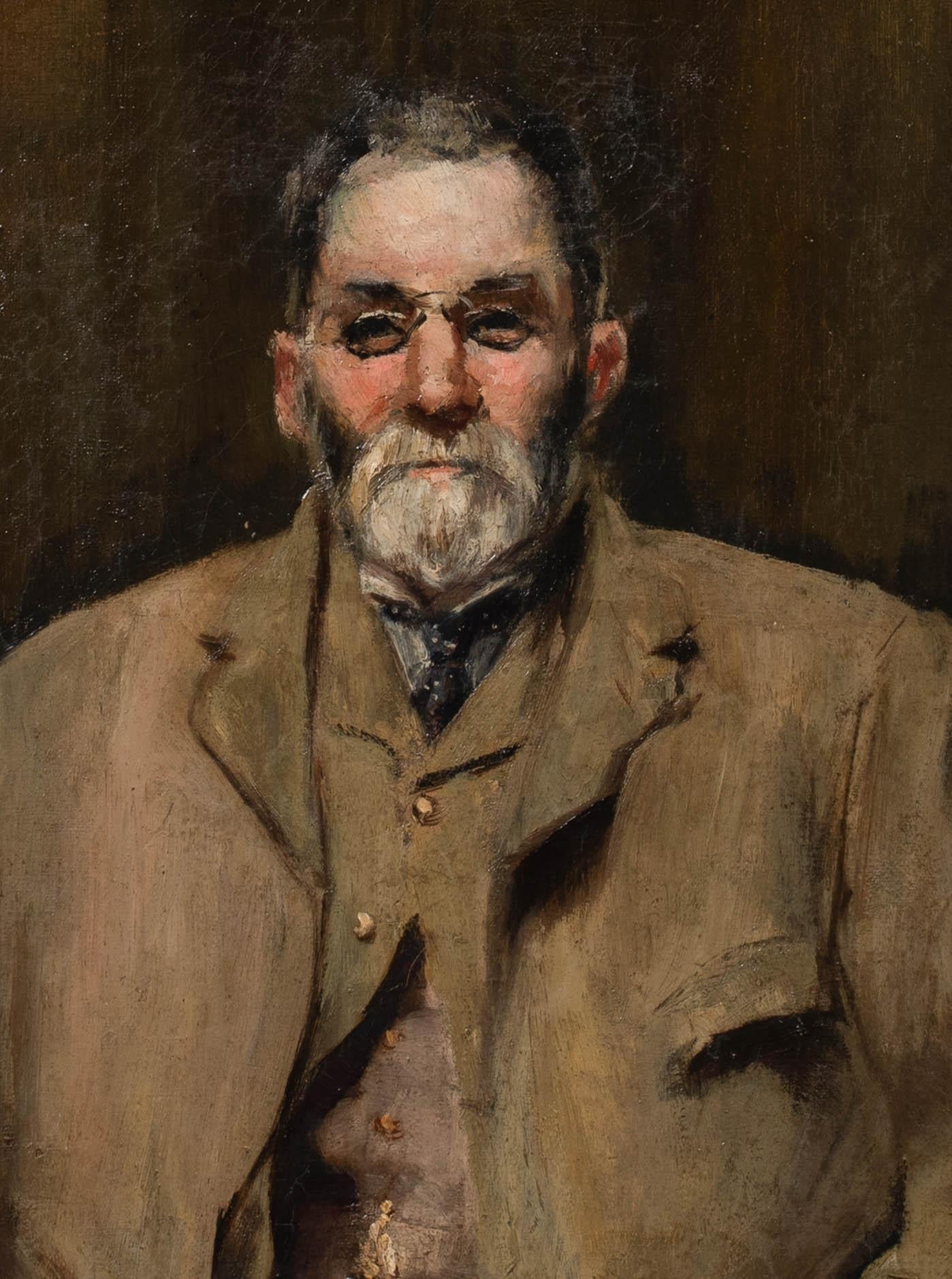 Portrait Of Mr Frederick W Harris, circa 1920 For Sale 1