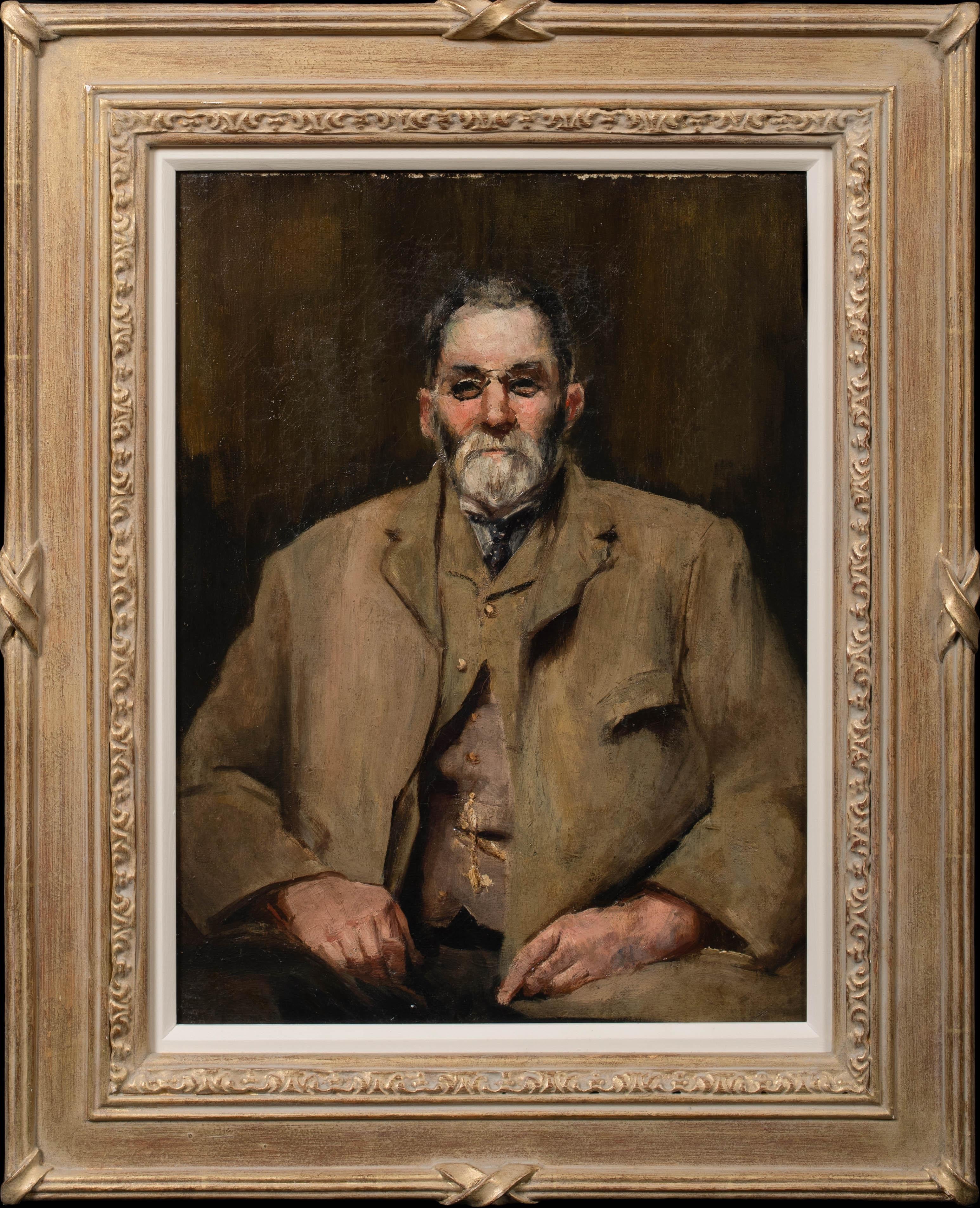 John Lavery Portrait Painting - Portrait Of Mr Frederick W Harris, circa 1920