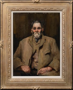 Antique Portrait Of Mr Frederick W Harris, circa 1920