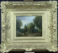 A woodland landscape