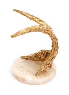 Serre-livres John Lee 2 avec base en onyx de Fakasaka Design