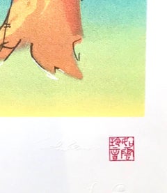 "A Cat Climbing" Limited Edition Drawing From "Real Love" Collection
