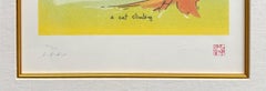 "A Cat Climbing" Limited Edition Drawing From "Real Love" Collection