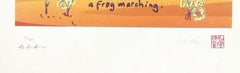 "A Frog Marching" Limited Edition Drawing From "Real Love" Collection