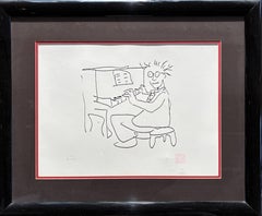 "Geliehene Zeit  Limitierte Auflage der Zeichnung