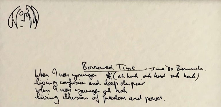 Who wrote borrowed time