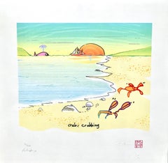 "Crabs Crabbing" Limited Edition Drawing From "Real Love" Collection