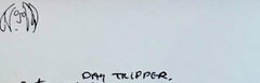 "Day Tripper" Limited Edition Hand Written Lyrics