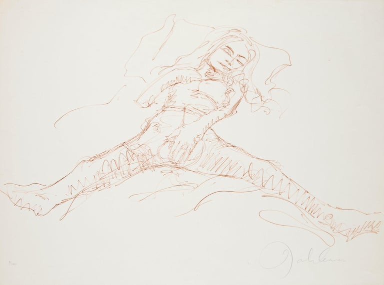 John Lennon Nude Print - Erotic No. 5
