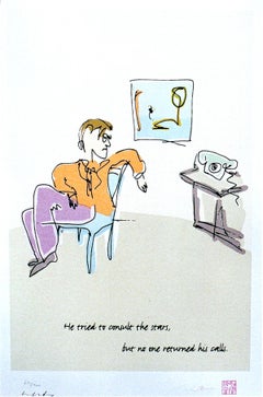 "He Tried To Consult The Stars" Limited Edition Drawing