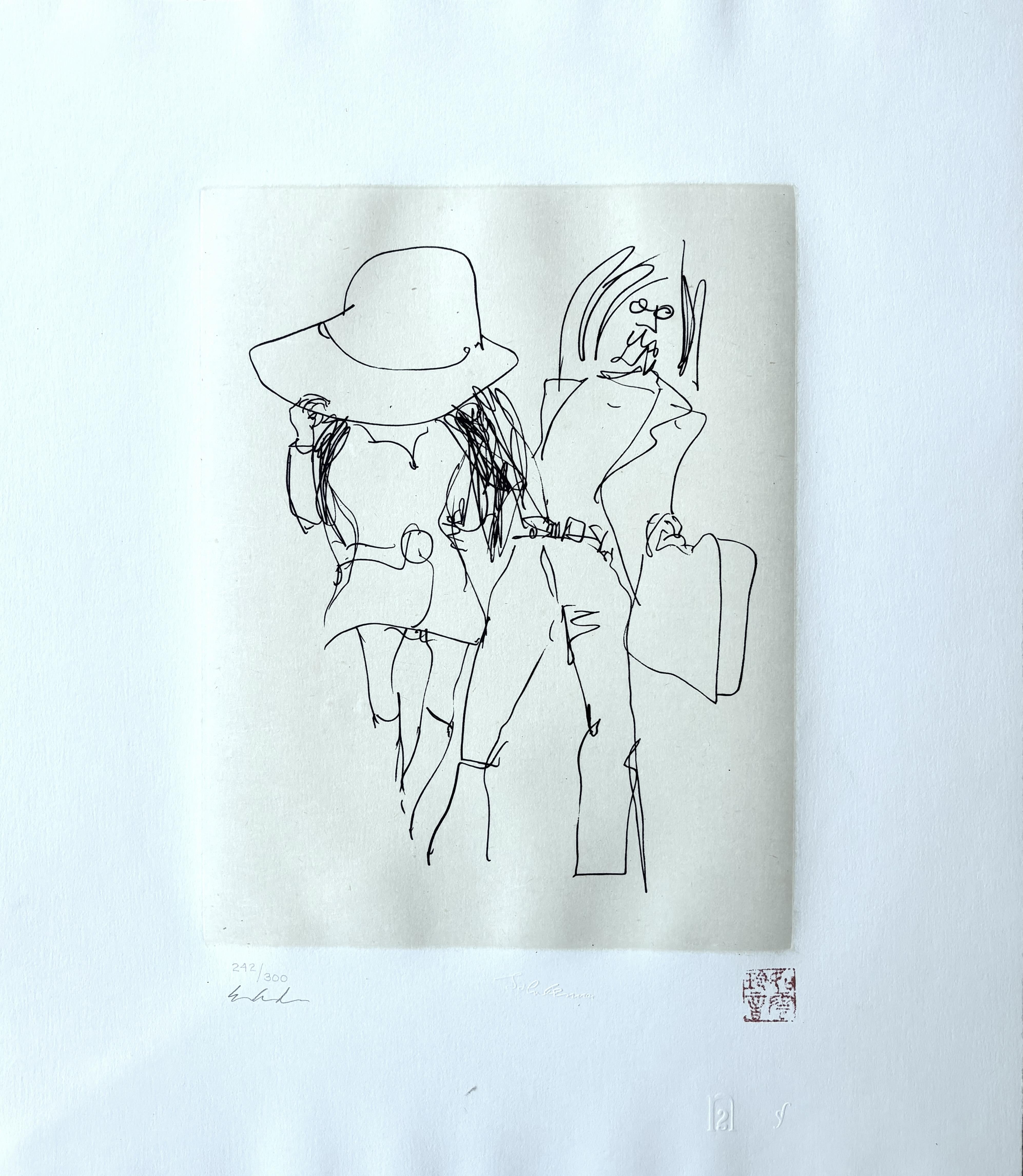 "Honeymoon"  Limited Edition Drawing