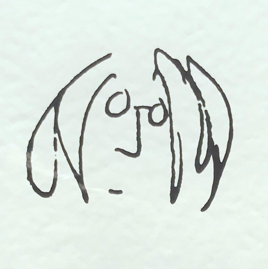 john lennon self portrait drawing