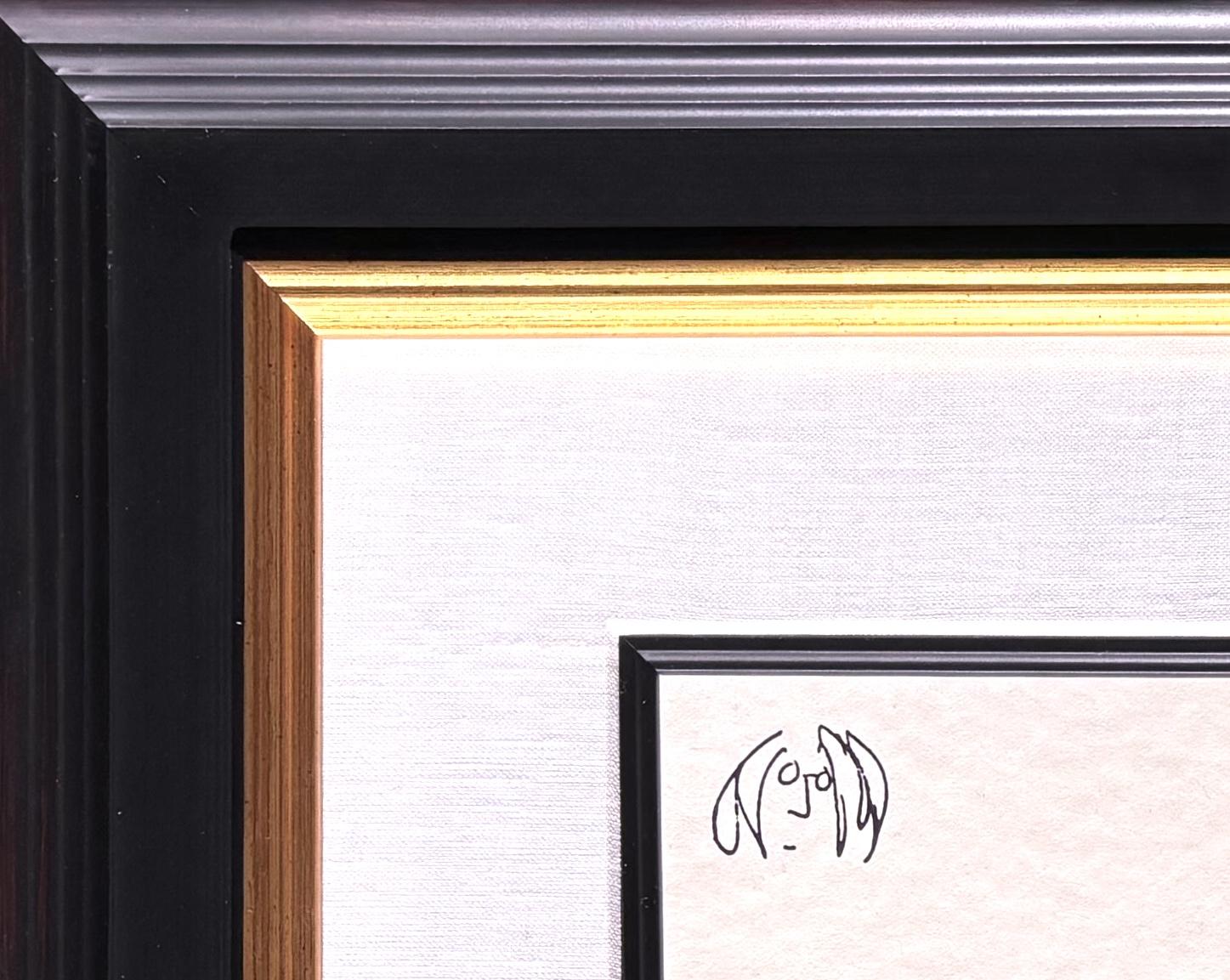 Julia, édition limitée, écrite à la main - Contemporain Print par John Lennon