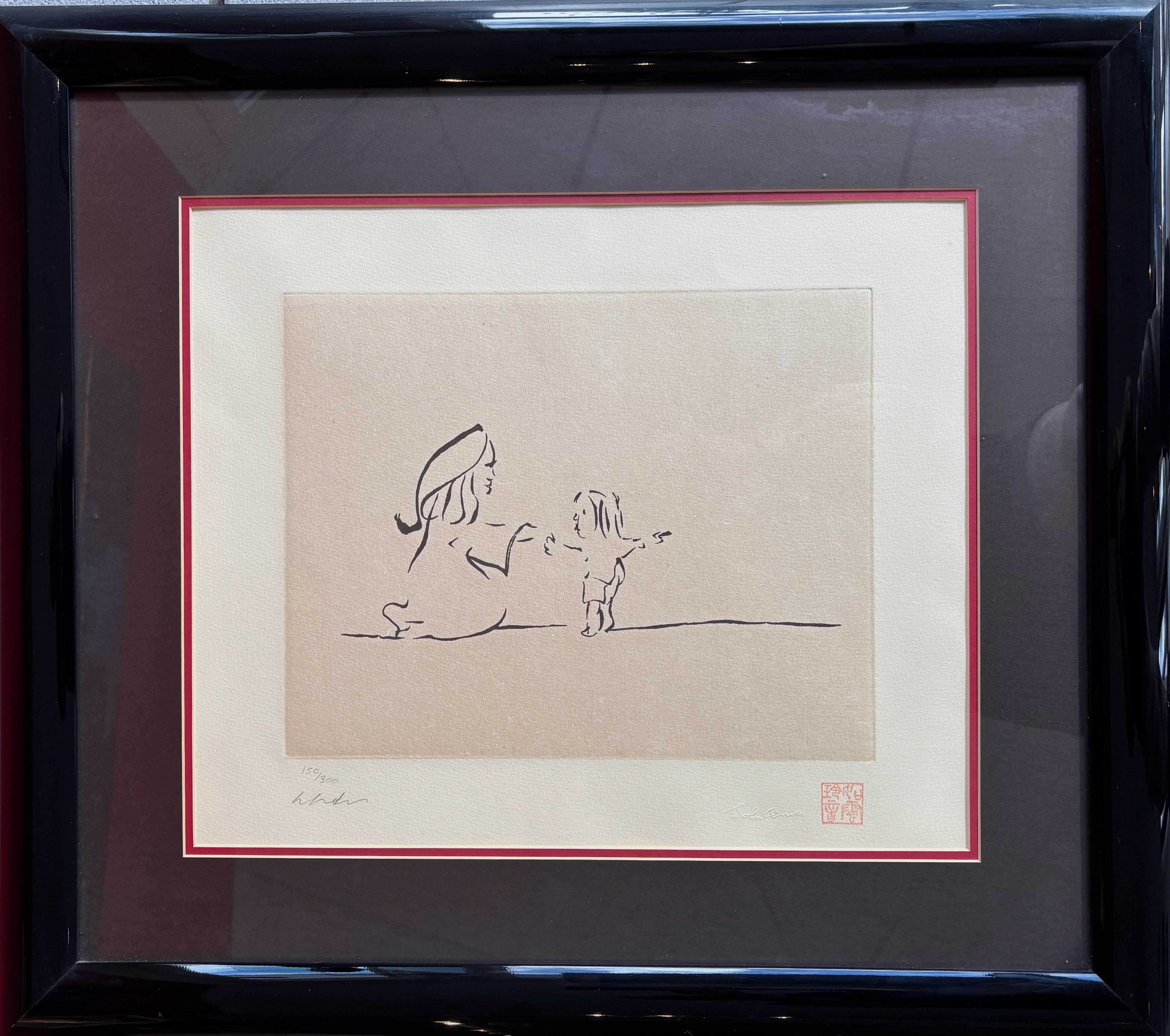 John Lennon Print - "Love" Limited Edition Drawing