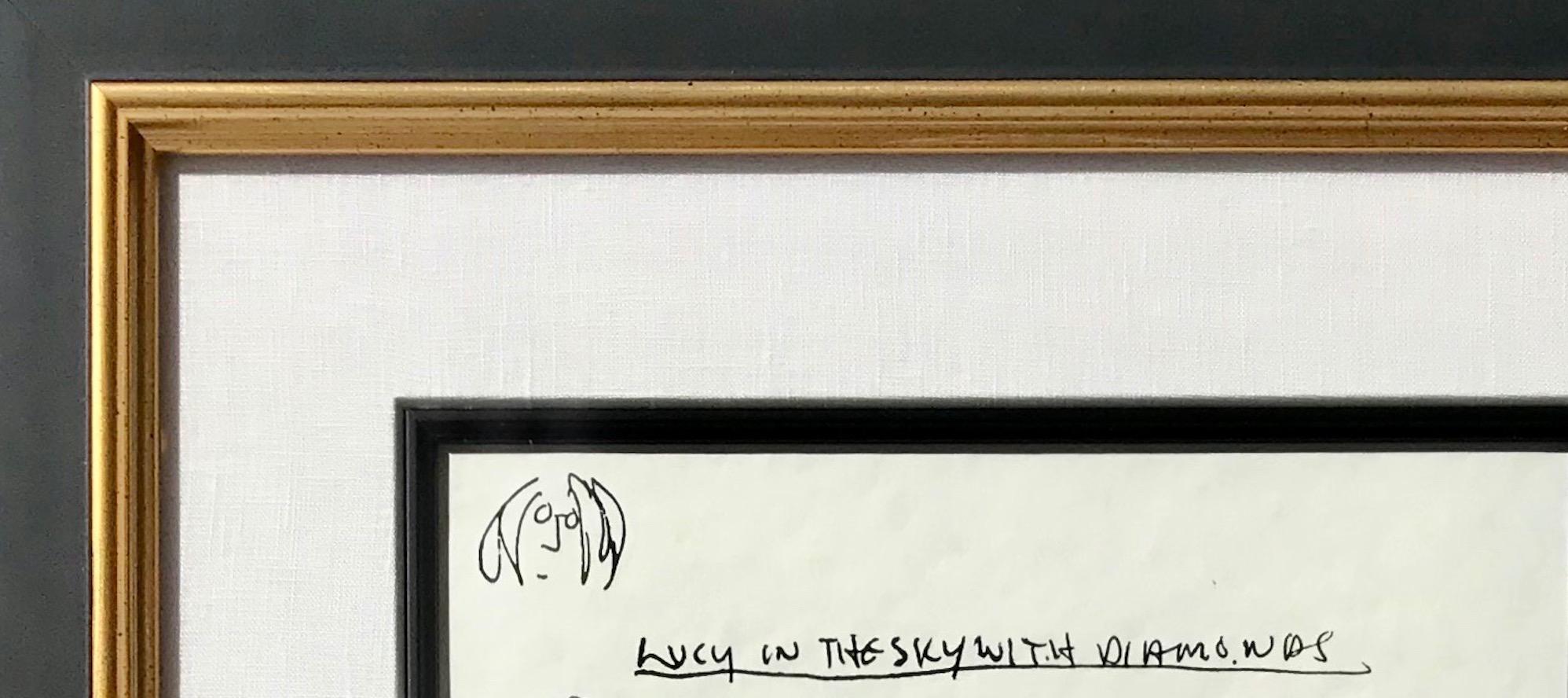 lucy in the sky with diamonds artwork