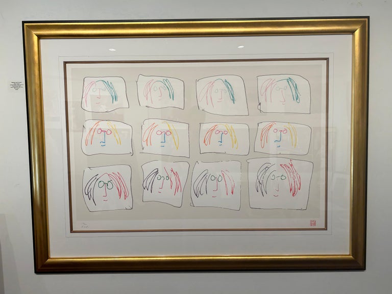 John Lennon - Multiple Self-Portrait For Sale at 1stDibs | yoko