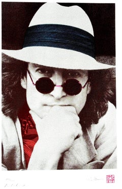 "Portrait Of John Lennon" Limited Edition Photograph by Nishi/Yoko Ono