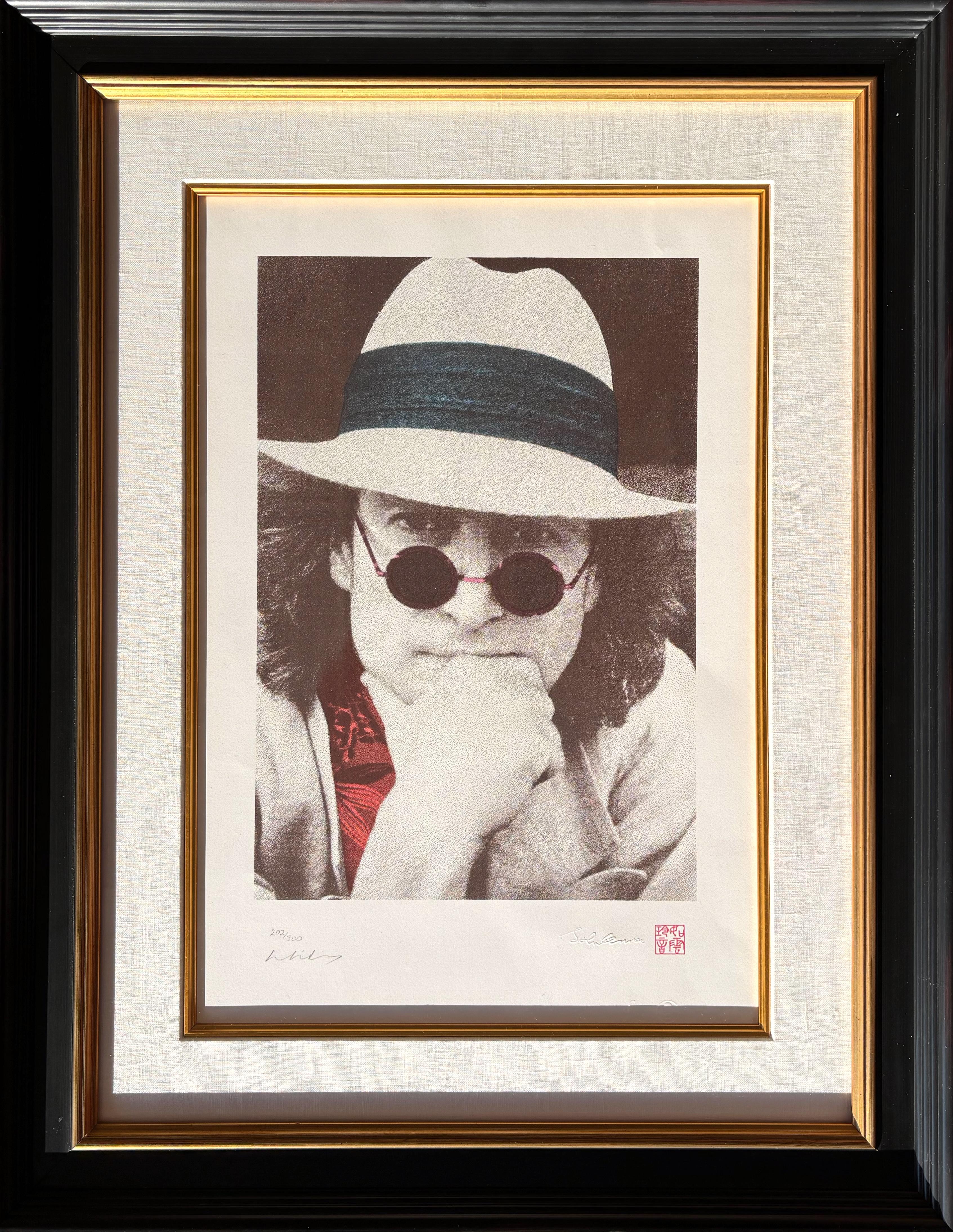 "Ritratto di John Lennon" Fotografia in edizione limitata di Nishi/Yoko Ono
