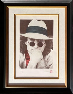 "Ritratto di John Lennon" Fotografia in edizione limitata di Nishi/Yoko Ono