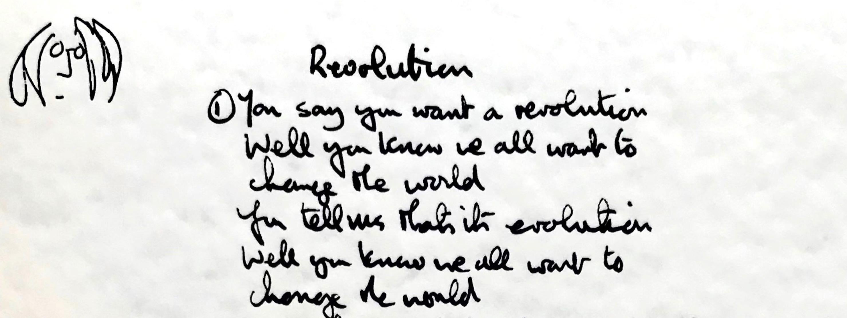 john lennon revolution lyrics