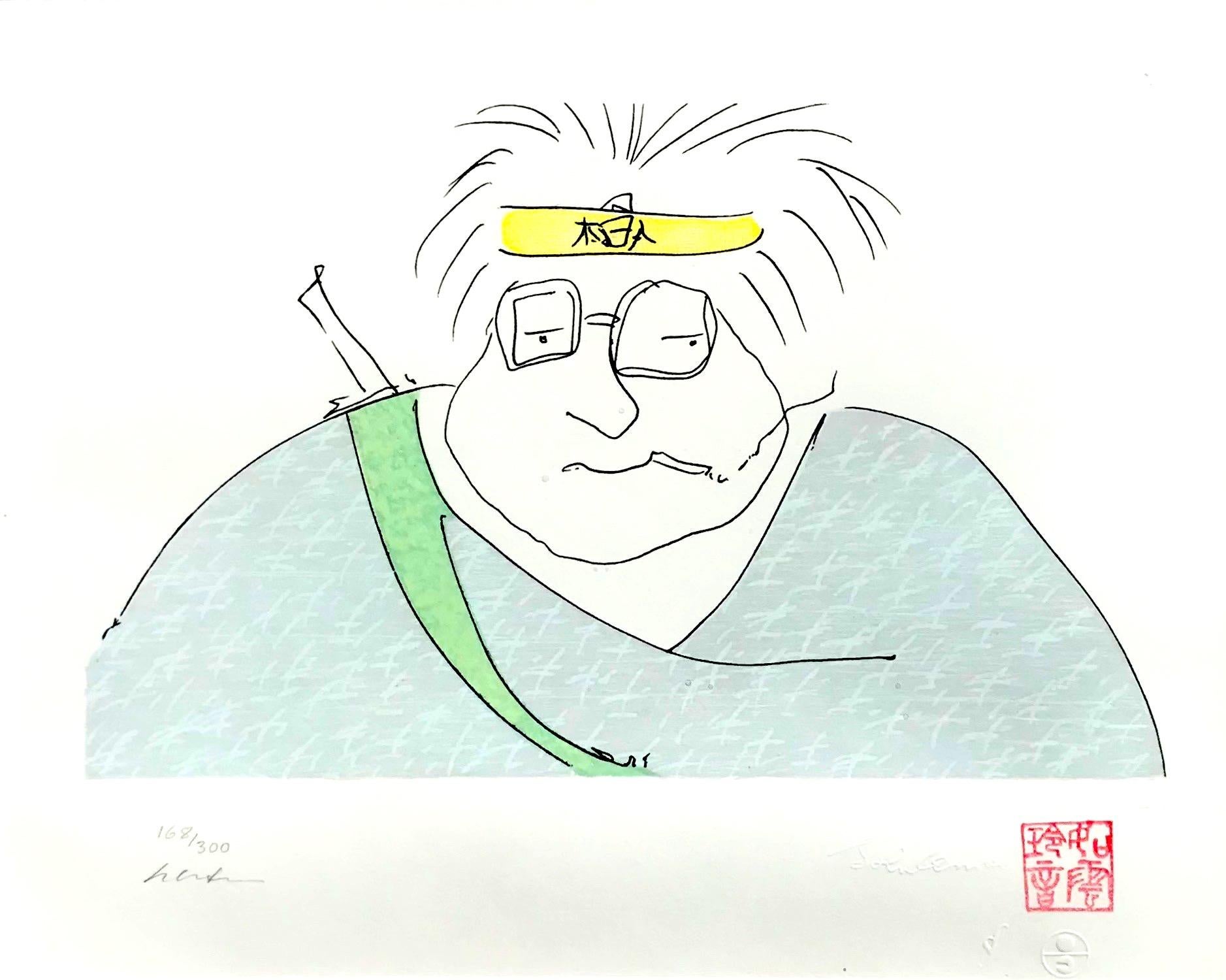 John Lennon Print - "Samurai"  Limited Edition Drawing 