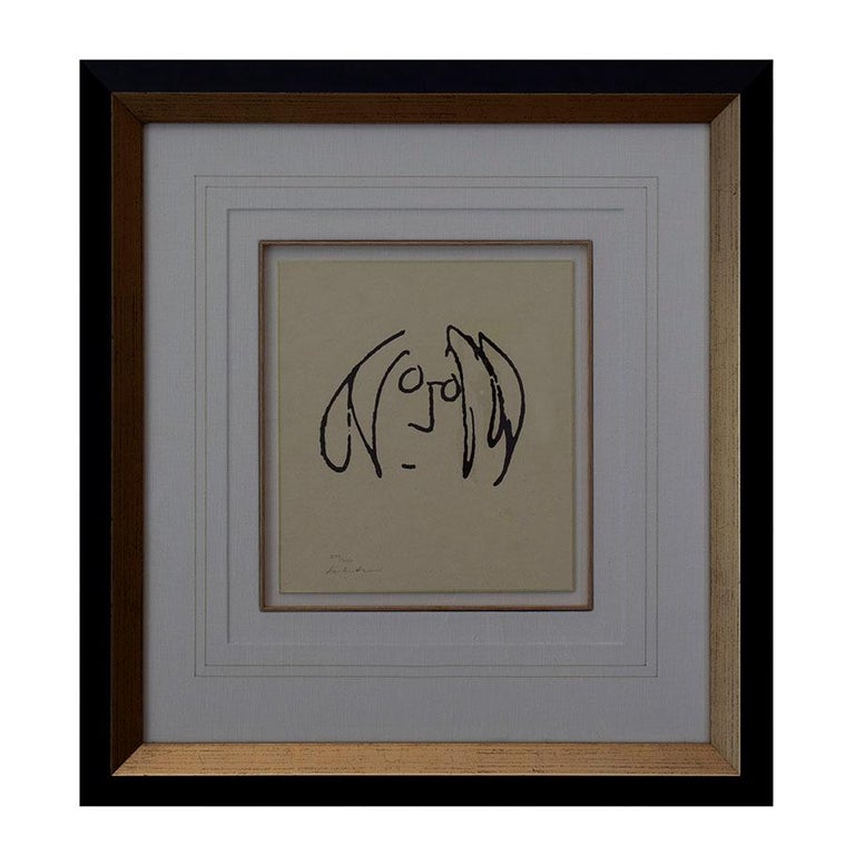 Self-Portrait - Print by John Lennon