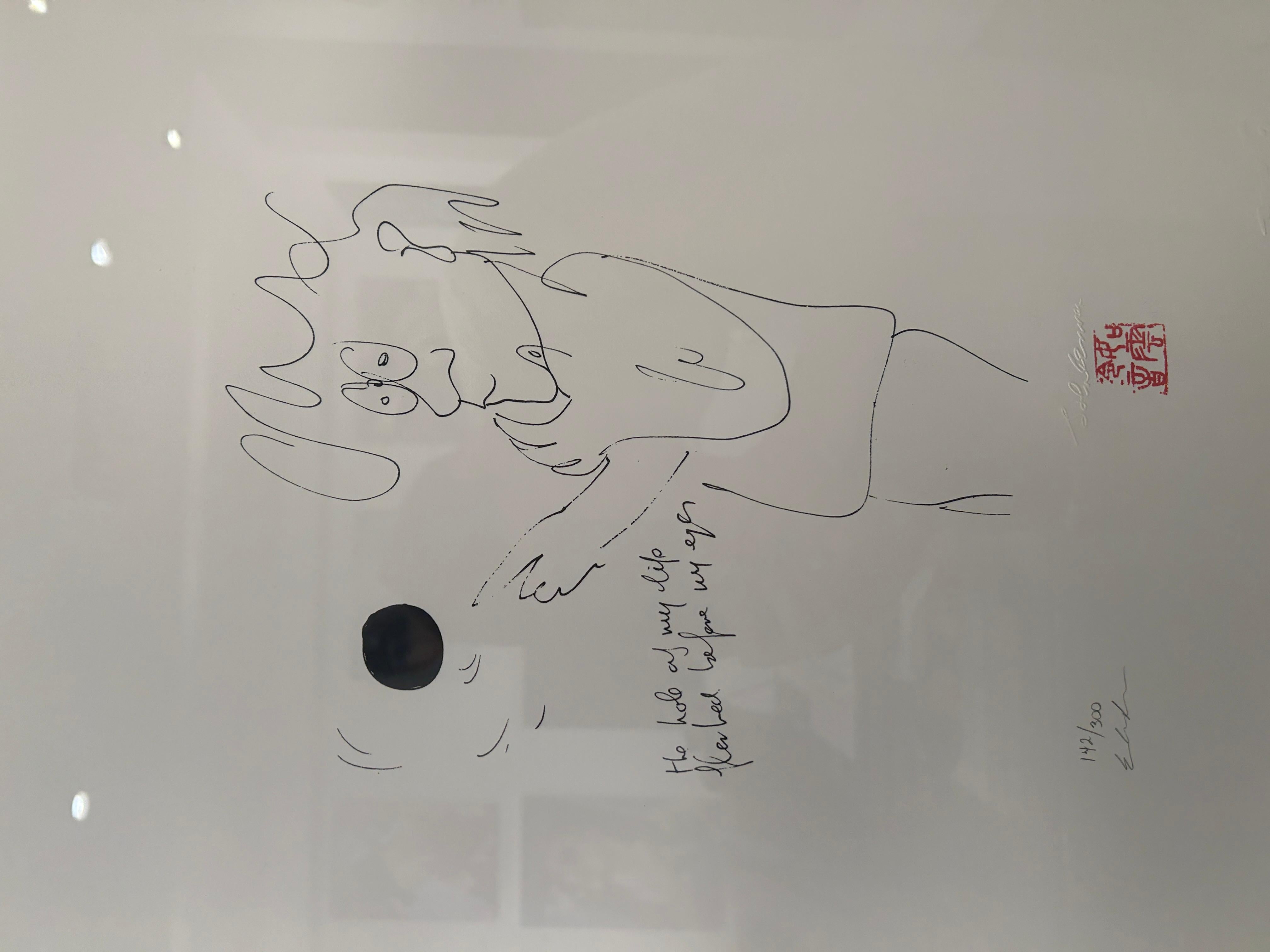 The Hole Of My Life - Print by John Lennon