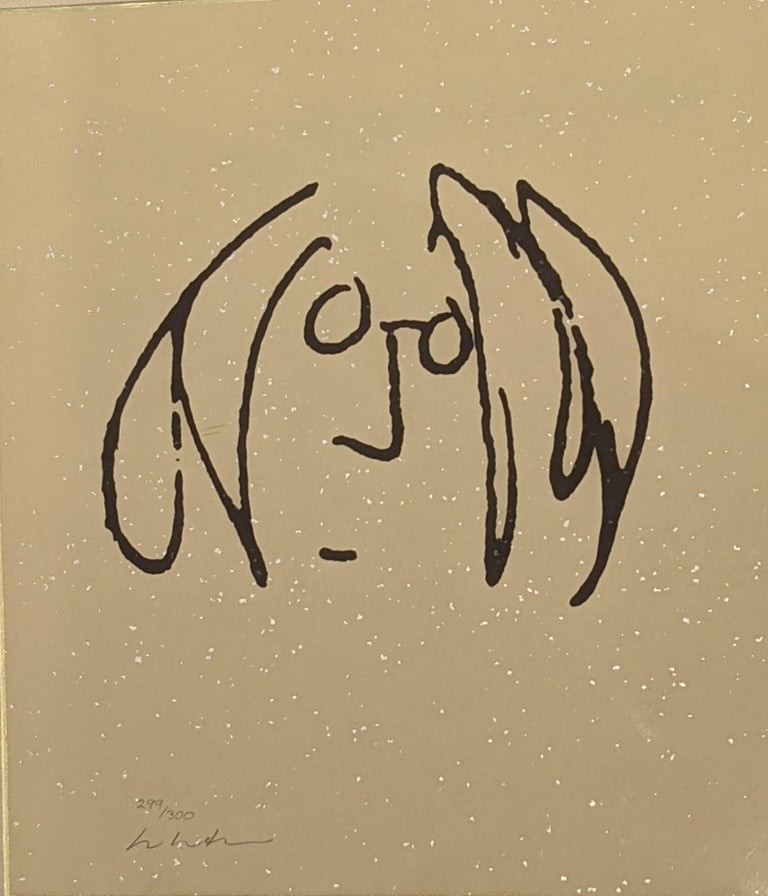 John Lennon Portrait Print - Self-Portrait